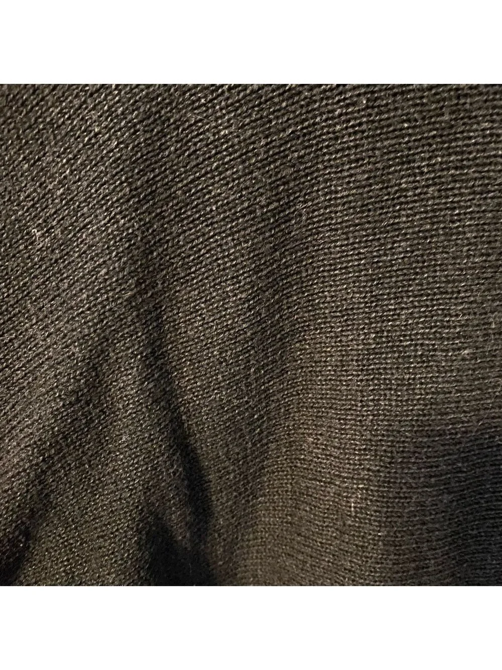 Western Connection - ladies black beaded small sweater. Ramie and Cotton